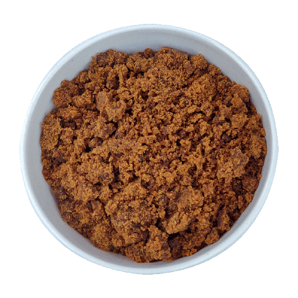 Organic Nattu Sakkarai in a bowl